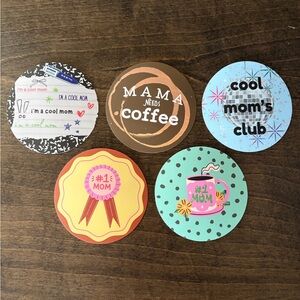 Cool Mom's Club Sticker Set